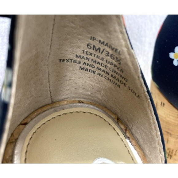 Jessica Simpson Heels Womens Size 6 Cherries Strawberries Open Toe Ankle Strap - Picture 5 of 14